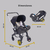 Carriola Para Bebé Starkids Polux Convertible Con Pañalera