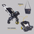 Imagen de Carriola Para Bebé Starkids Polux Convertible Con Pañalera