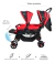 Carriola Doble Para Bebé Confety World Twiny Jst800 Gemelar - tienda en línea