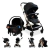Imagen de Carriola Bebé Galactus Genesis Jst828 Portabebe Asiento 360