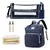 Pañalera Aeiou Mochila Dp010 J014 Expandible Entrada Usb - Princo - Lo mejor para tu bebé