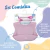 Set Comidita Babero Cubiertos Baby Mink 3 Pz Impermeable - tienda en línea