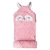 Toalla De Bebé Baby Mink Salida De Baño Con Capucha Bordado
