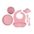 Set De Alimentación Baby Mink 6 Piezas Flexible Para Bebé en internet