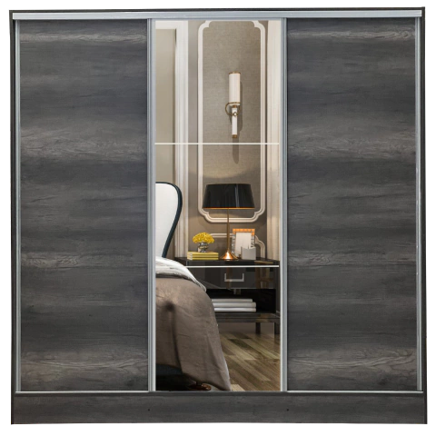 PLACARD ESPEJADO 2.00 x 2.00 x 59 - LINEA DESMONTABLE ESPEJADO