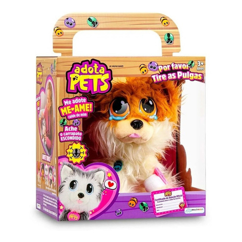 Pelúcia Adota Pets Lulu com Acessórios Multikids – BR1066