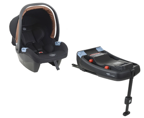 CADEIRA MATERNA PRETO COBRE + BASE ISOFIX BURIGOTTO