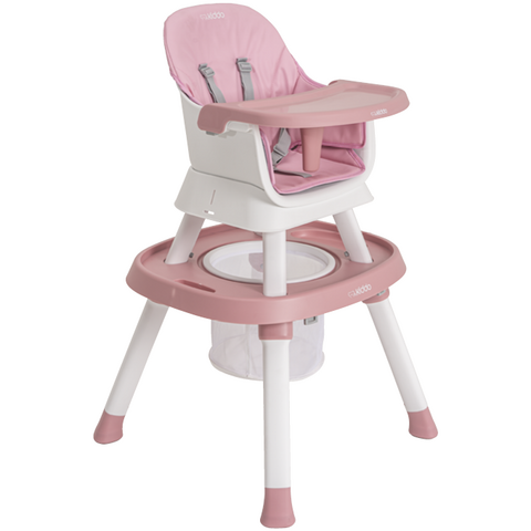 CADEIRA DE ALIMENTACAO VANILLA 12 EM 1 ROSA