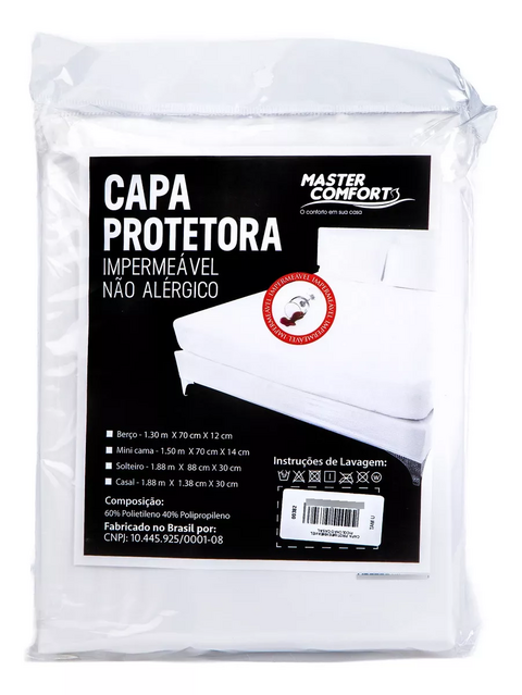 CAPA PROT IMPERMEAVEL P/COLCHAO QUEEN BEM ME QUER