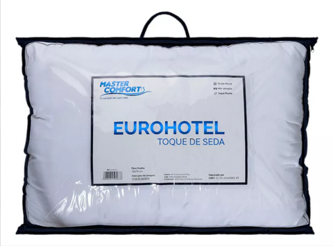 TRAVESSEIRO FIBRA 70X50CM EUROHOTEL MASTER COMFORT