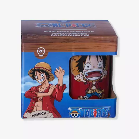 CANECA MINI TINA 100ML LUFFY ONE PIECE