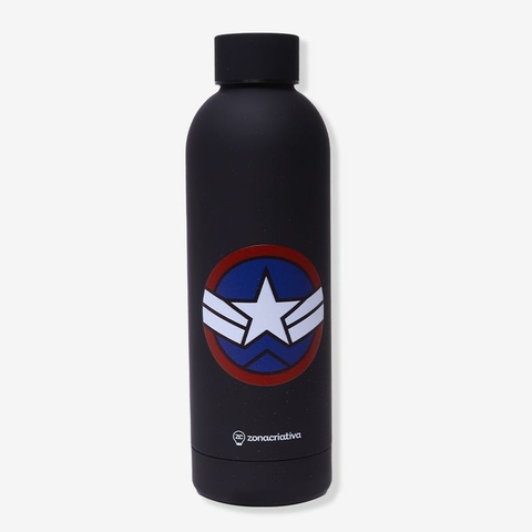 GARRAFA TEMICA MAX 500ML CAPITÃO AMERICA NEW WORLD ORDER