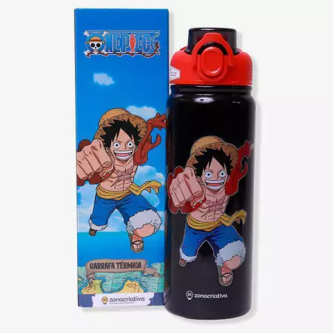 GARRAFA TERMICA GALAXY 650ML LUFFY THE MONKEY ONE PIECE