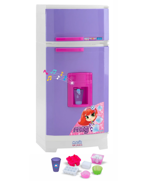 Geladeira Magic Super Lilas Com Dispenser De Agua Magic Toys