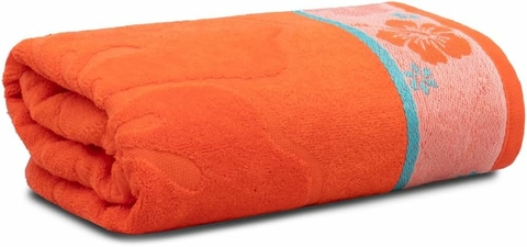 Toalha de Praia Piscina 100% Algodão 78x150cm Hibisco Appel