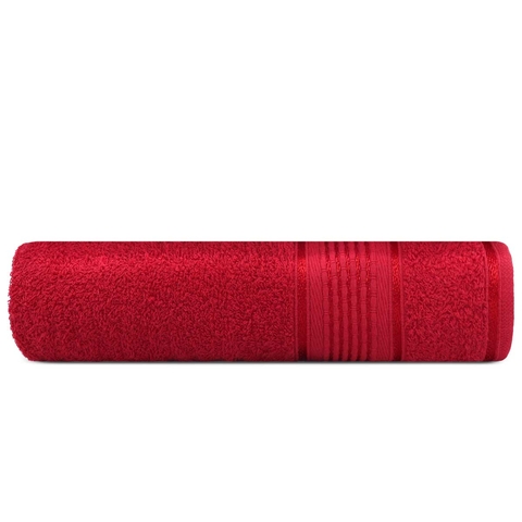 Toalha de Banho Vermelha Monarca Leve Macia 135x68cm