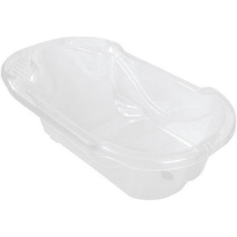 Banheira Infantil Ergonomica Safety Branco Transp Tutti Baby