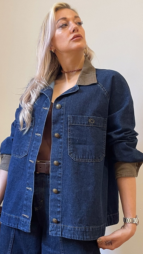 C115B CAZADORA MONCLER MOCCA - BY CO&CO DENIM