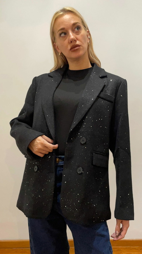 Z036 BLAZER PAÑO SHINE - BY CO&CO DENIM