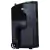 Caixa de som amplificada Bluetooth XC-812T com rodinhas, vista lateral.