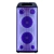 Torre de som amplificada Bluetooth Polyvox XT-660T com iluminação LED azul e design moderno de 3 vias