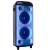 Torre de som amplificada Polyvox Torre XT-990 com iluminação LED azul e design moderno