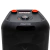 Torre de som amplificada Polyvox XT-990, destacando o painel de controle e os conectores.