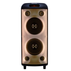Torre de som amplificada Polyvox Torre XT-990 com iluminação LED frontal acesa