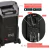Caixa de som amplificada Polyvox XC-715T com entrada USB, AUX, e ajustes manuais ou via aplicativo.