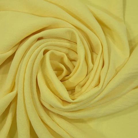 TECIDO CREPE DUNA (AIR FLOW) - AMARELO CLARO - comprar online