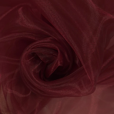 TECIDO ORGANZA CRISTAL - MARSALA - comprar online