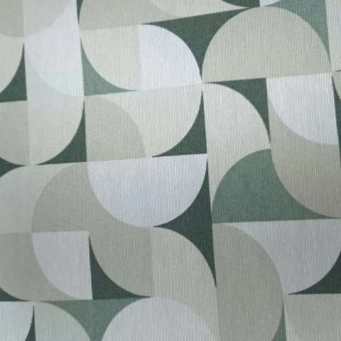 TECIDO GORGURÃO IMPERMEÁVEL (WATERBLOCK) - ABSTRATO VERDE - comprar online