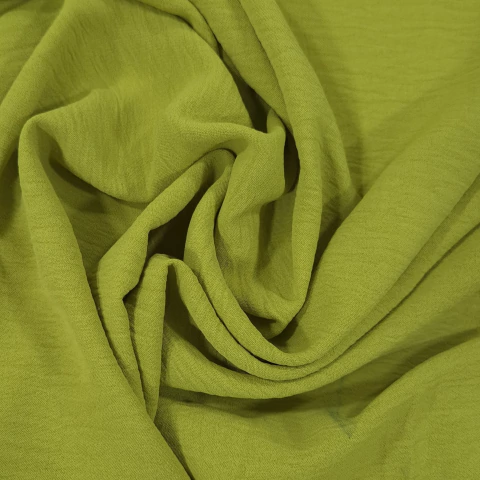 TECIDO CREPE DUNA (AIR FLOW) - VERDE PISTACHE - comprar online