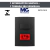 CONJ 4X2 1 INTERRUPTOR SIMPLES + 1 TOMADA 20A VERMELHA CLEAN EBONY PRETO FOSCO MARGIRIUS na internet