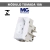 MÓDULO TOMADA 10A 2P+T LINHA SLEEK BRANCA MARGIRIUS na internet