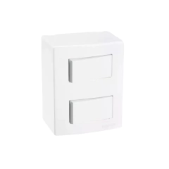 CAIXA SOBREPOR 1 INTERRUPTOR SIMPLES + 1 INTERRUPTOR PARALELO LINHA SLEEK BRANCA MARGIRIUS - comprar online