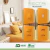 CONJ 2 INTERRUPTORES PARALELO RECTA SATIN MOSTARDA BLUX 4X4 - SOS MATERIAIS