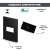 CONJ 1 TOMADA USB TIPO C RECTA SATIN BLACK BLUX 4X2 - comprar online