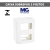 CAIXA SOBREPOR 95X75 2 POSTOS SLEEK BRANCA MARGIRIUS na internet