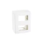 CAIXA SOBREPOR 95X75 2 POSTOS SLEEK BRANCA MARGIRIUS - comprar online