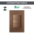 CONJ 3 INTERRUPTORES SIMPLES RECTA SATIN CORTEN BLUX 4X2 na internet