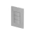 CONJ 3 INTERRUPTORES SIMPLES RECTA SATIN PRATA BLUX 4X2 - comprar online