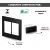 CONJ 6 TOMADAS 20A RECTA SATIN BLACK BLUX 4X4 na internet