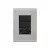 CJ 2 INTERRUPTORES SIMPLES + TOMADA DE 20A LIZ FENDI GRAFITE TRAMONTINA - comprar online