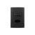 CONJ 4X2 1 INTERRUPTOR PARALELO + 1 TOMADA 20A CLEAN EBONY PRETO FOSCO MARGIRIUS - comprar online