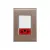CJ 2 INTERRUPTORES SIMPLES + 1 TOMADA DE 20A VERMELHA LIZ OURO VELHO BRANCO TRAMONTINA - comprar online