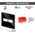 CONJ 2 TOMADAS 20A VERMELHA RECTA GLOSS BLACK BLUX 4X4 na internet