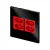 CONJ 4 TOMADAS 20A VERMELHA RECTA GLOSS BLACK BLUX 4X4 - comprar online
