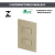 CONJ 2 INTERRUPTORES PARALELO RECTA SATIN AREIA BLUX 4X2 na internet