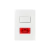 CONJ 4X2 1 INTERRUPTOR PARALELO + 1 TOMADA 20A VERMELHA LINHA SLEEK MARGIRIUS - comprar online